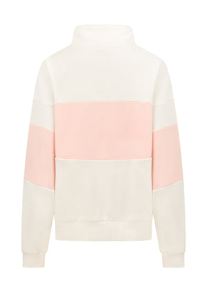Lorna Jane Sports Quarter Zip Sweat - Porcelain
