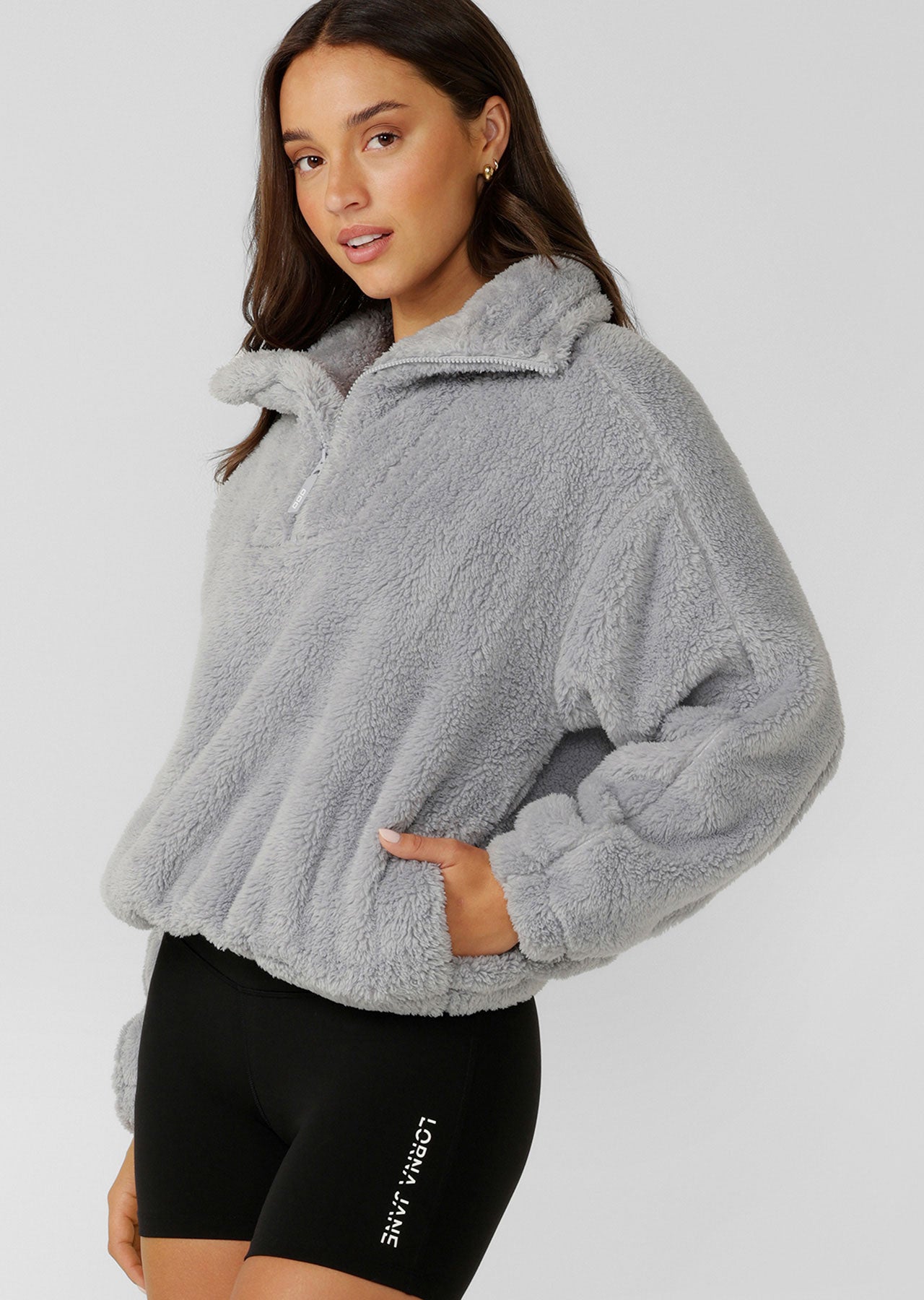 Everyday Teddy Quarter Zip Sweat – Lorna Jane