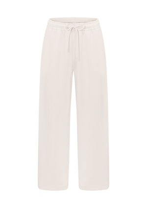 Lorna Jane Cloud Nine Relaxed Track Pants - Ivory
