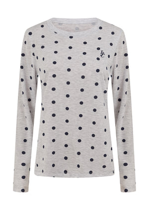 Lorna Jane Sweet Spot Long Sleeve Lounge T-Shirt - Sweet Spot Lounge Print
