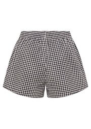 Lorna Jane Sweet Gingham Check Sleep Shorts - Sweet Gingham Check Print