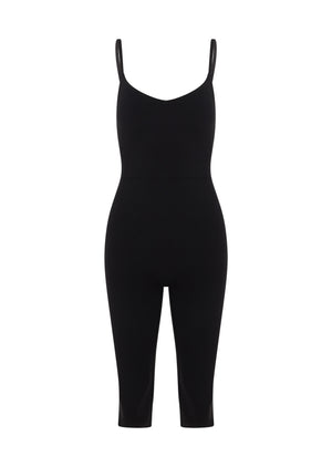 Lorna Jane Capri Catsuit - Recycled Black