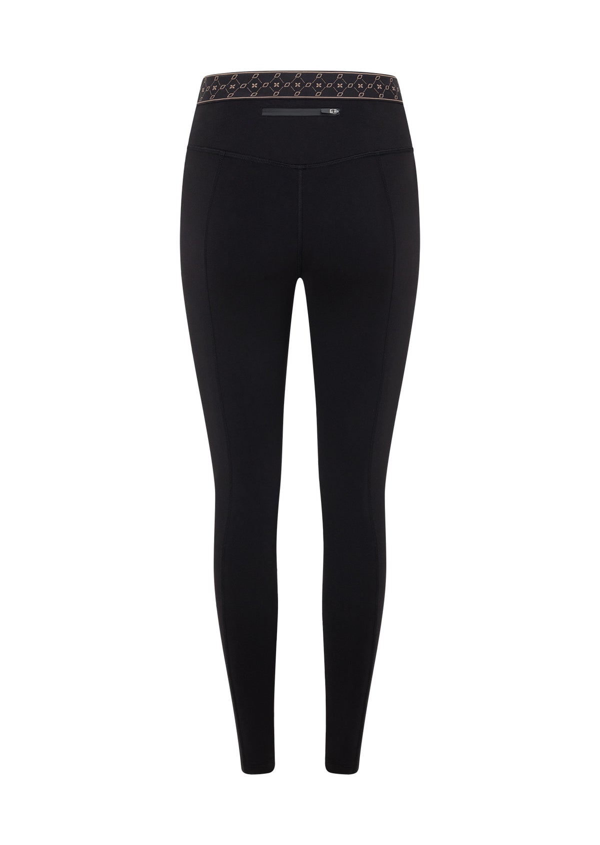 Lorna Jane High Definition Zip Pocket Full Length Leggings - Black