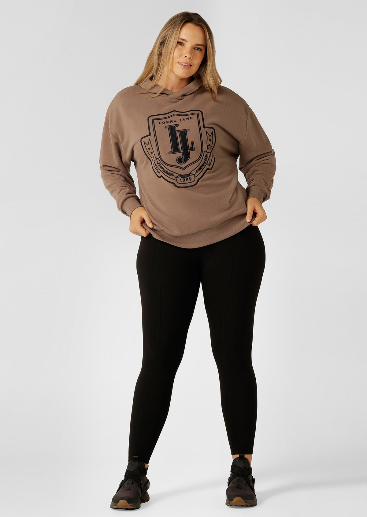 Lorna Jane Oversized Hoodie - Cedar