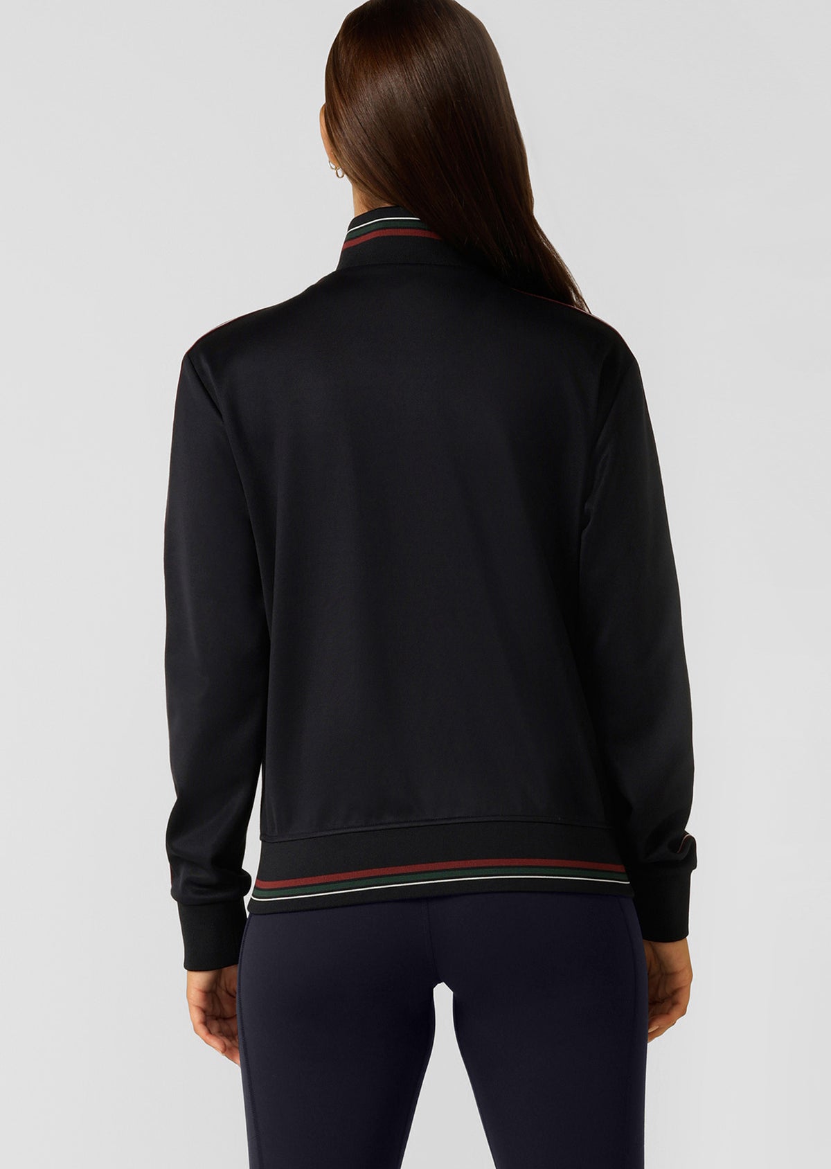 Lorna Jane Level Up Track Zip Through - Midnight Blue