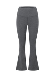 Lorna Jane Divine Rib Flared Leggings - Midnight Blue Marl