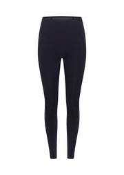 Lorna Jane Sculpt And Support No Ride Ankle Biter Leggings - Midnight Blue
