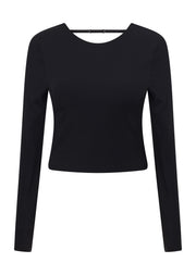 Lorna Jane Irresistible Long Sleeve Bra Combo - Black