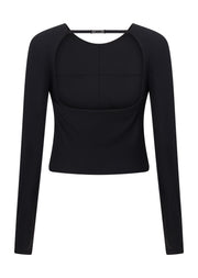 Lorna Jane Irresistible Long Sleeve Bra Combo - Black