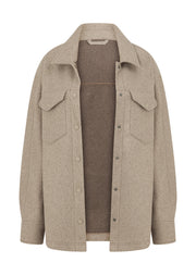 Lorna Jane Sunrise Shacket - Bone Marl