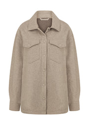 Lorna Jane Sunrise Shacket - Bone Marl