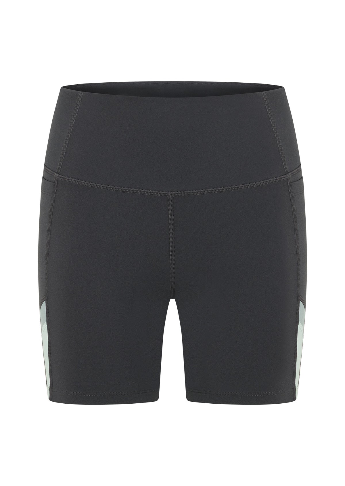 Lorna Jane Trailblazer Phone Pocket 16cm Bike Shorts - Titanium