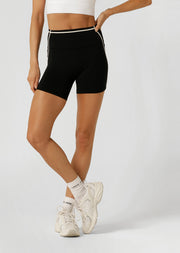 Lorna Jane LJC Retro 14cm Bike Shorts - Black