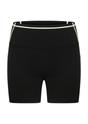 Lorna Jane LJC Retro 14cm Bike Shorts - Black