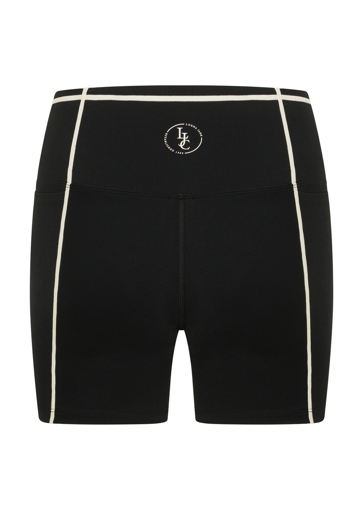 Lorna Jane LJC Retro 14cm Bike Shorts - Black