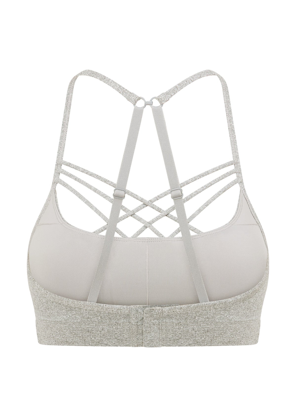 Lorna Jane Guru Sports Bra - Grey Marl