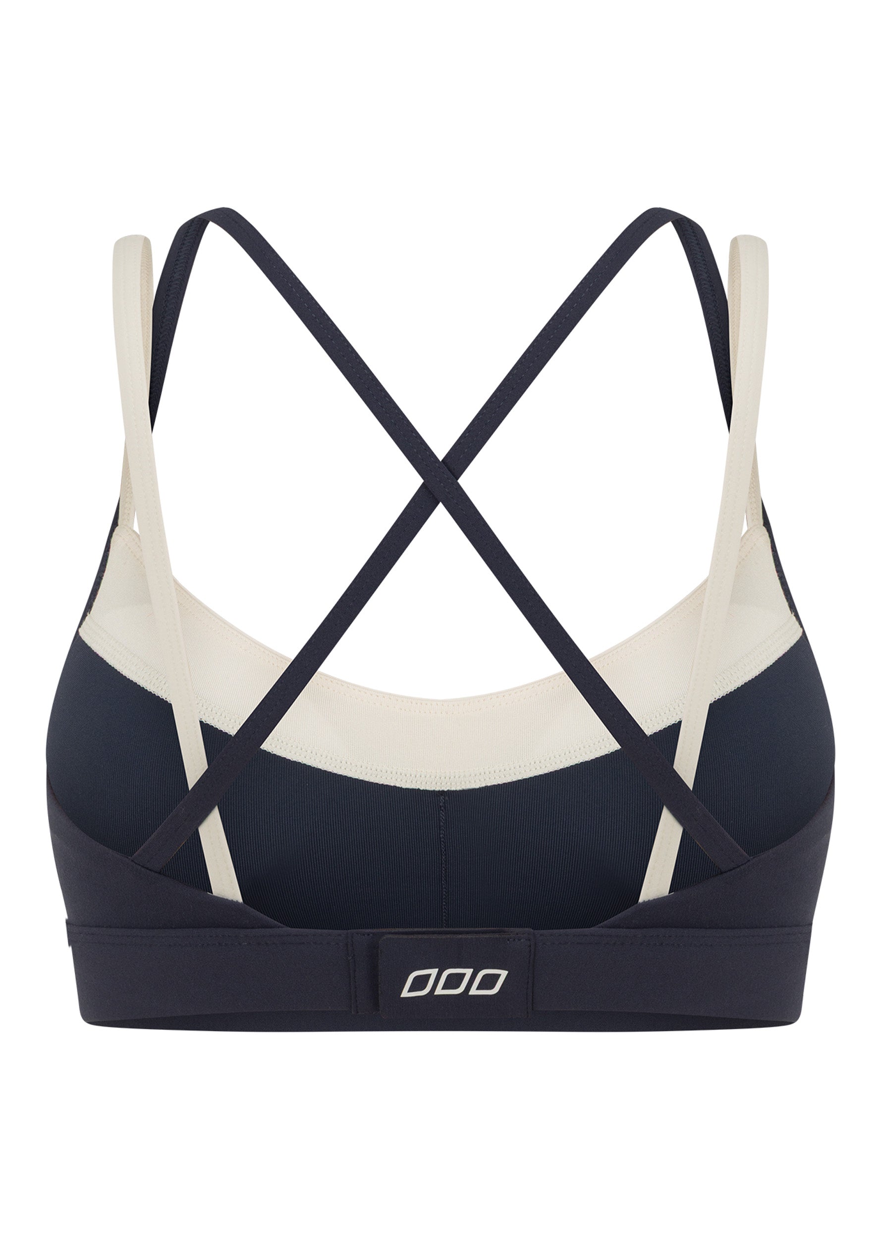 Lorna Jane Half Time Sports Bra - Platinum Navy