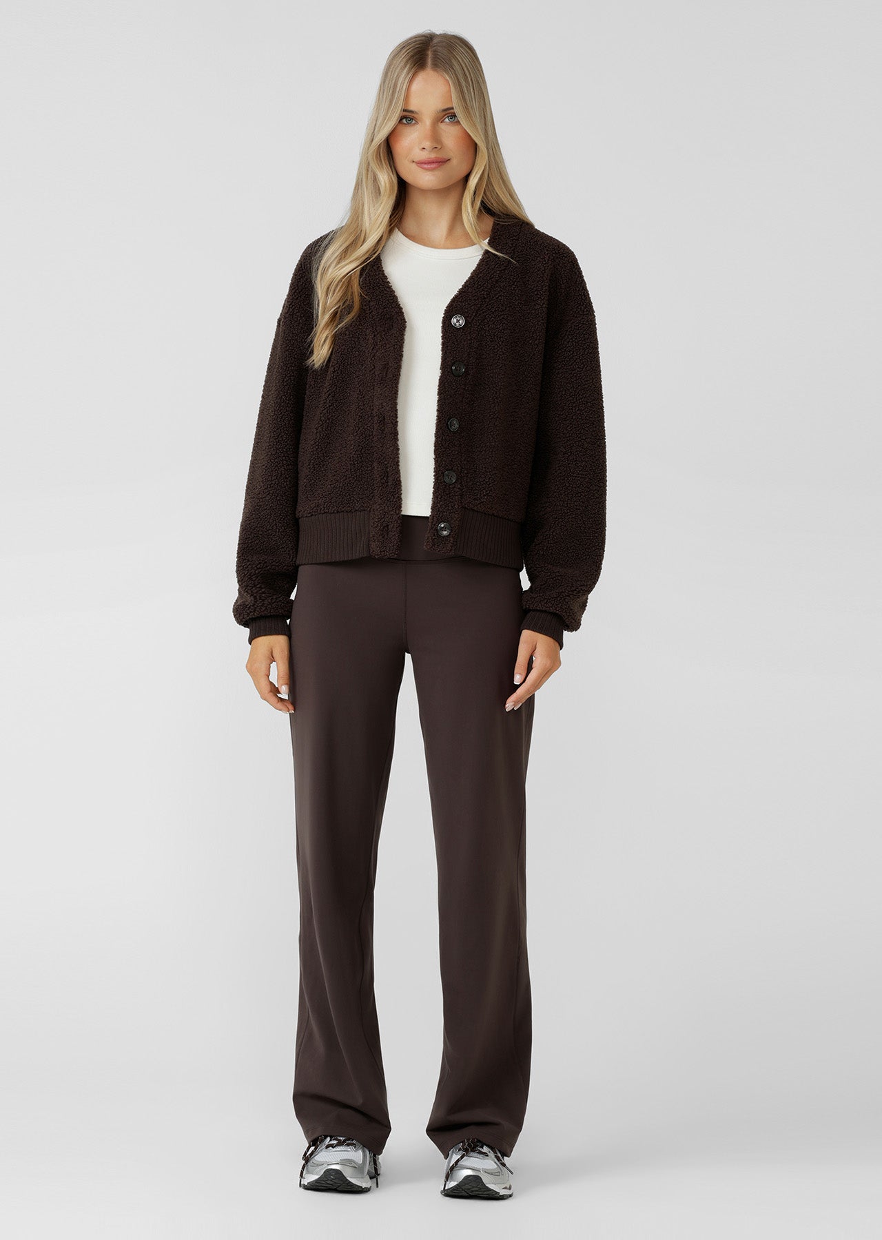 Lorna Jane All Day Active Midrise Pants - Volcano