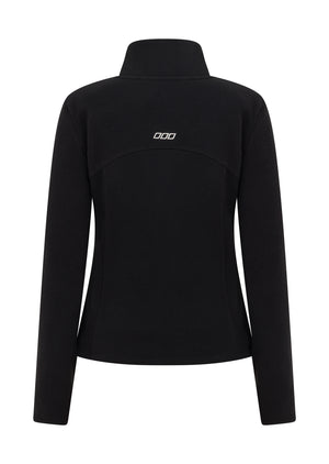 Lorna Jane Amy Polar Fleece Zip Through Jacket - Black