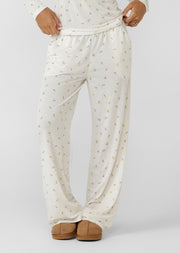 Lorna Jane Sweet Citrus Sleep Pants - Sweet Citrus Print