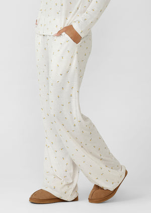Lorna Jane Sweet Citrus Sleep Pants - Sweet Citrus Print