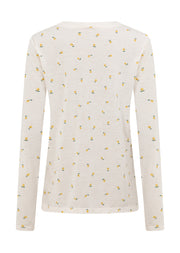 Lorna Jane Sweet Citrus Long Sleeve Lounge T-Shirt - Sweet Citrus Print