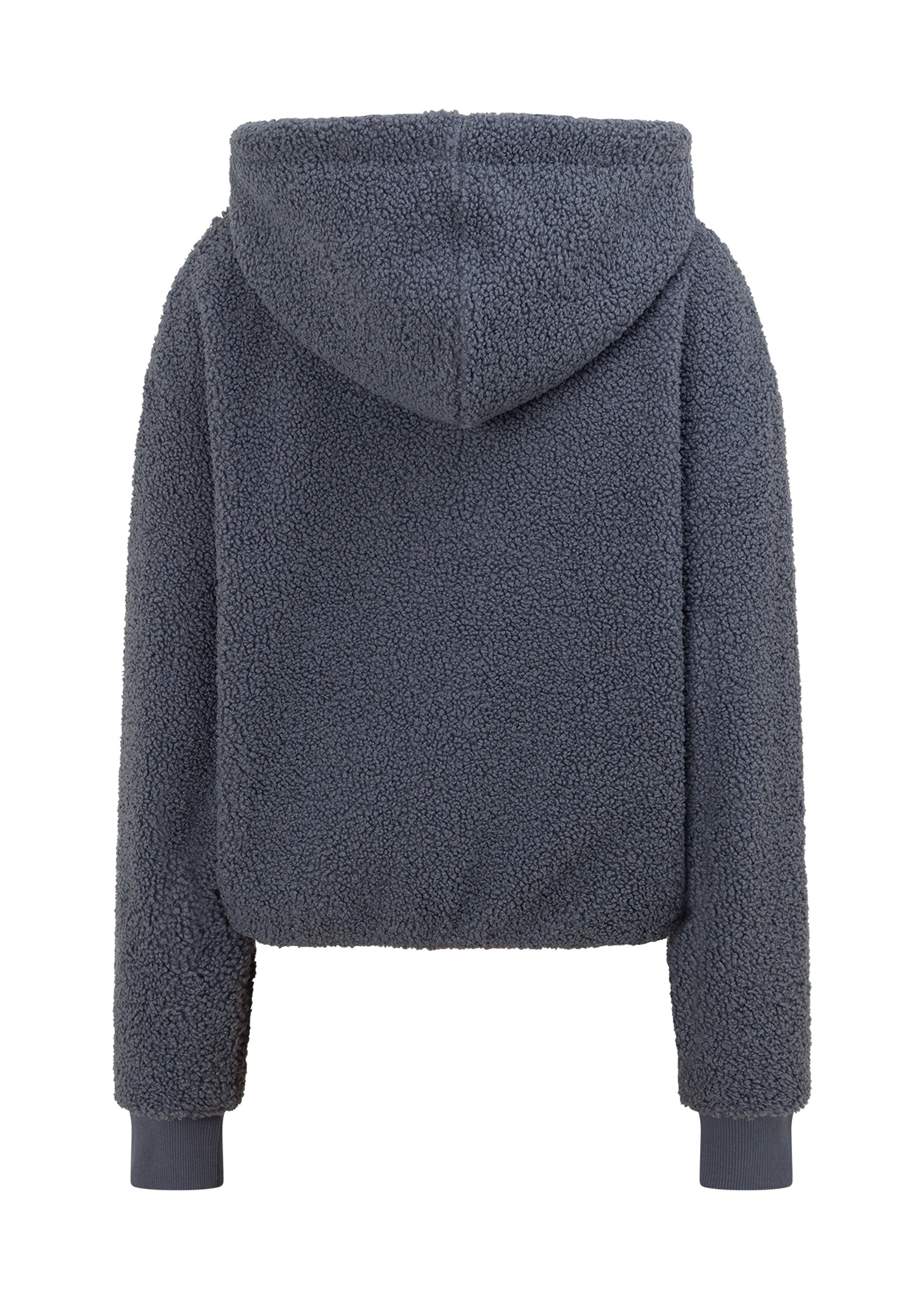 Lorna Jane Field Teddy Zip Through Hoodie - Shadow