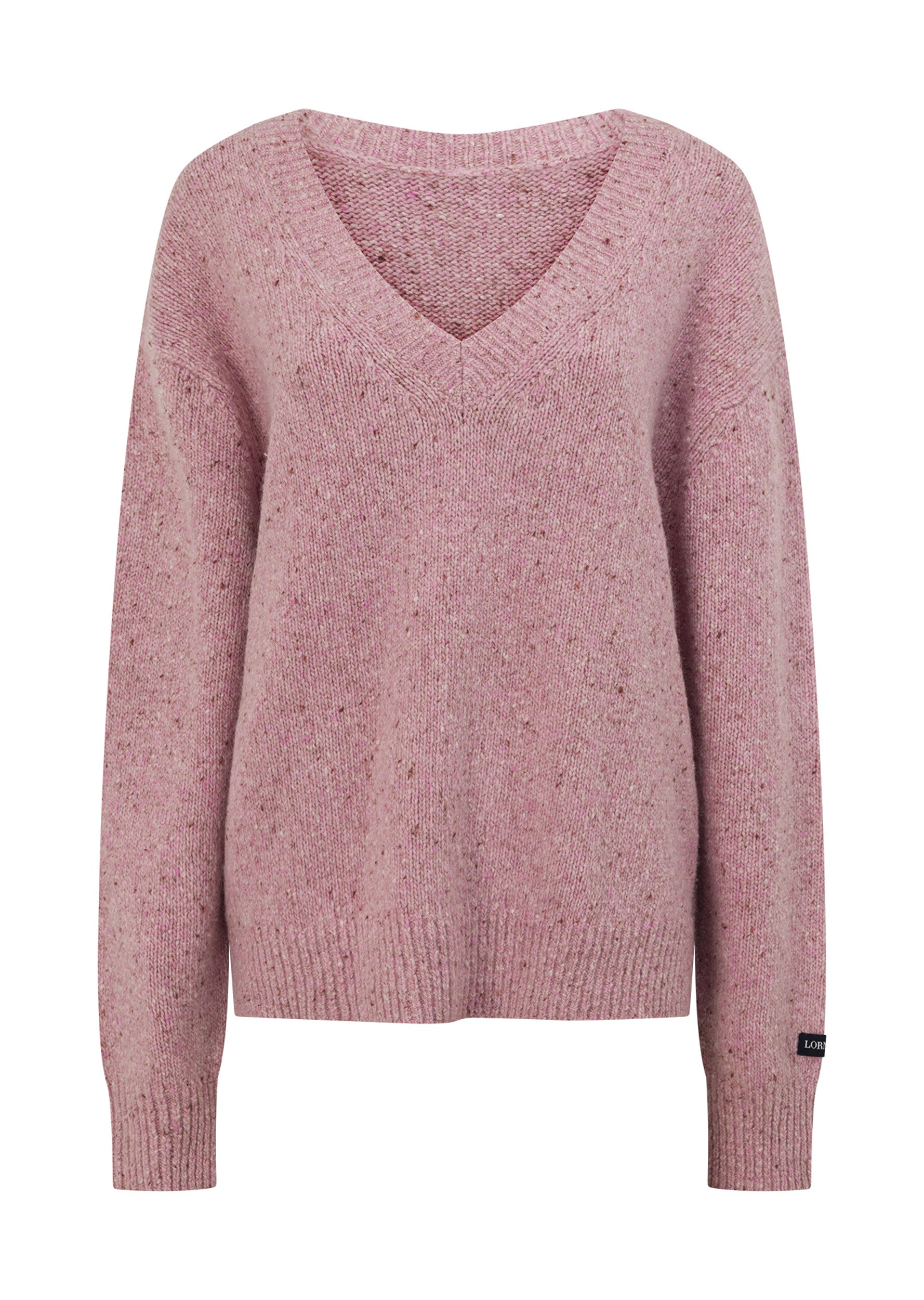 Lorna Jane Fairway Knit Jumper - Lush Pink Marl