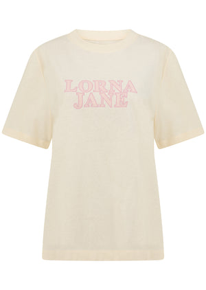 Lorna Jane Edition T-Shirt - Cream