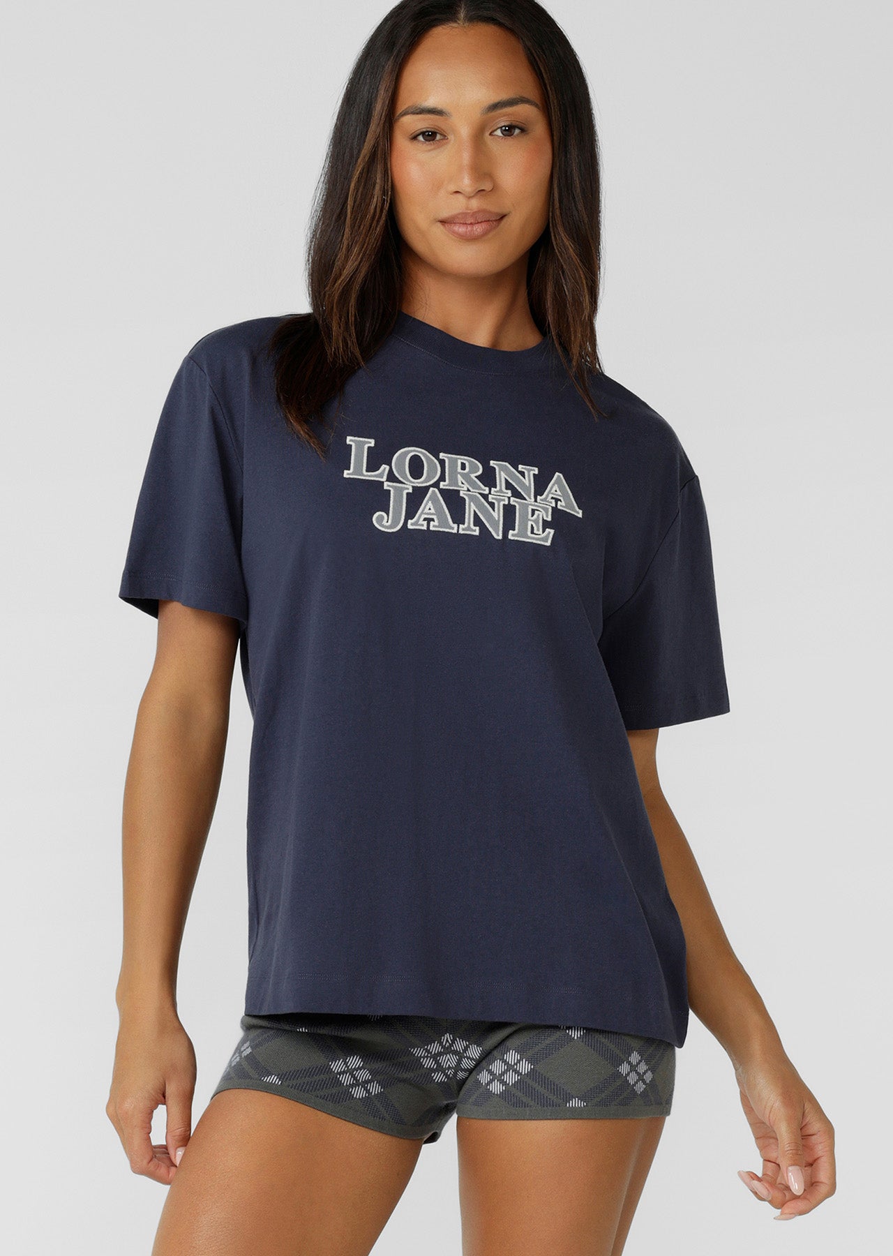 Lorna Jane Edition T-Shirt - Platinum Navy