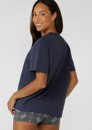 Lorna Jane Edition T-Shirt - Platinum Navy