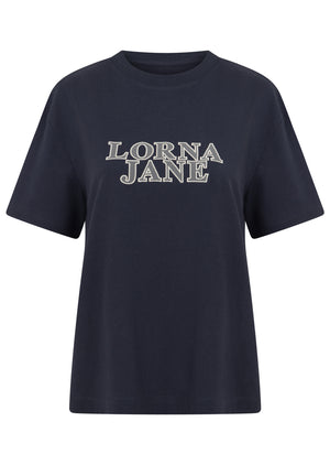 Lorna Jane Edition T-Shirt - Platinum Navy