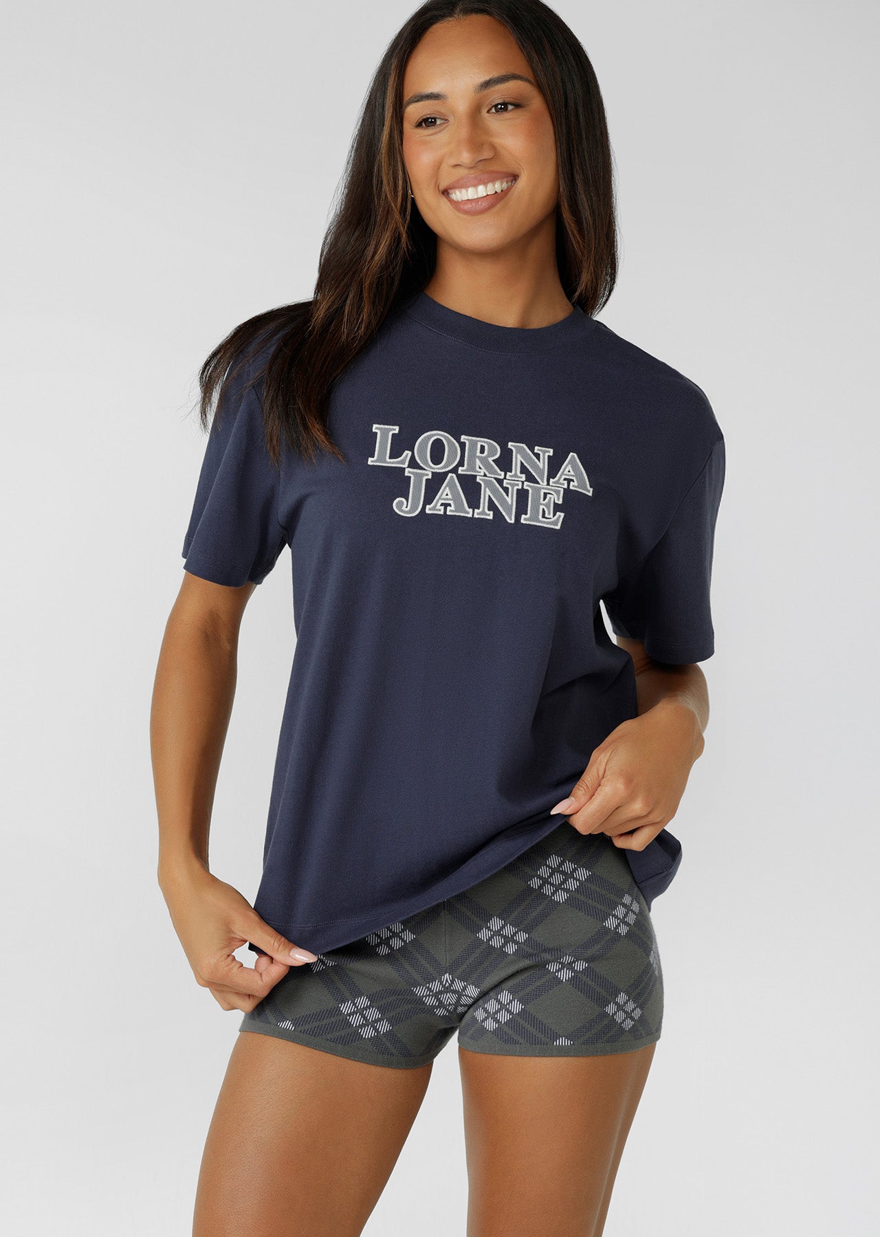 Lorna Jane Edition T-Shirt - Platinum Navy