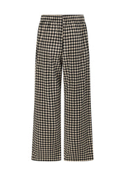 Lorna Jane Sugarplaid Flannel Lounge Pants - Cream Check