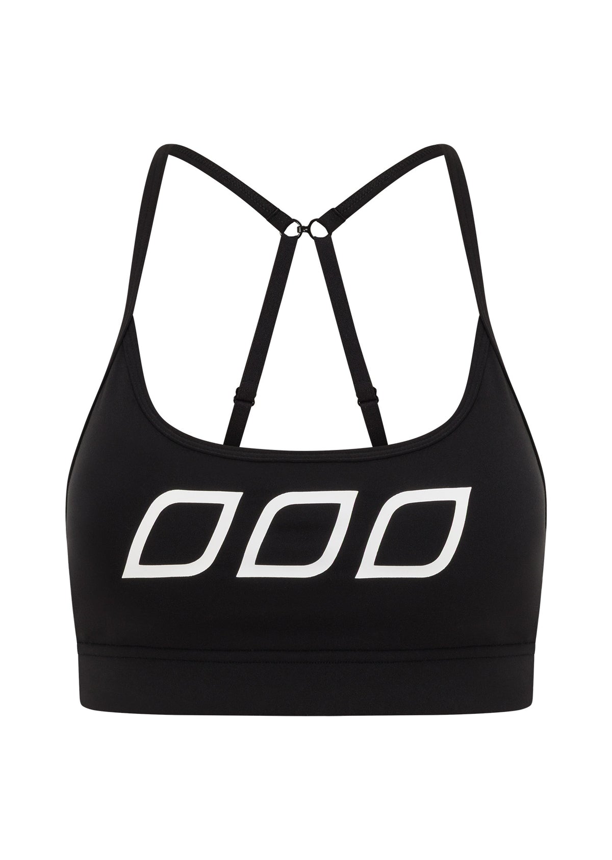 Lorna Jane Iconic Pammy Sports Bra - Recycled Black