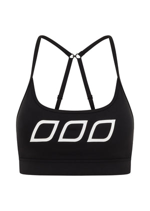 Lorna Jane Iconic Pammy Sports Bra - Recycled Black