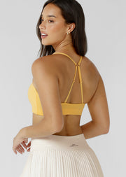 Lorna Jane Iconic Pammy Sports Bra - Sunshine Yellow