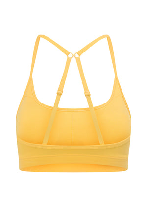 Lorna Jane Iconic Pammy Sports Bra - Sunshine Yellow