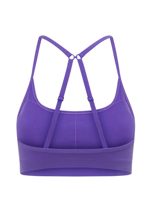 Lorna Jane Iconic Pammy Sports Bra - Ultra Violet
