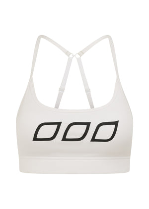 Lorna Jane Iconic Pammy Sports Bra - Recycled White