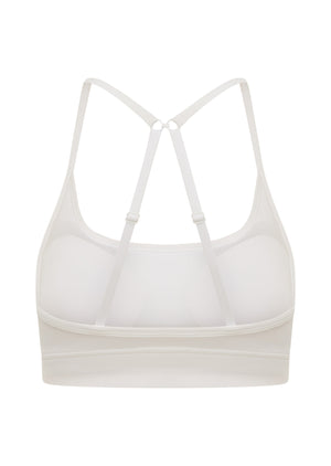 Lorna Jane Iconic Pammy Sports Bra - Recycled White