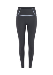 Lorna Jane Unwind No Ride Ankle Biter Leggings - Dark Titanium