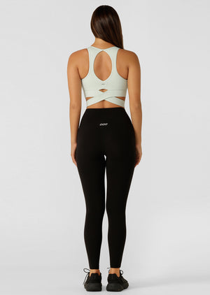 Lorna Jane Get Fit Sports Bra - Dusty Aqua