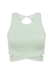 Lorna Jane Get Fit Sports Bra - Dusty Aqua
