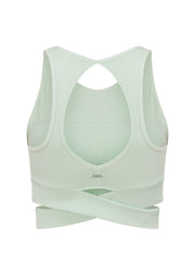 Lorna Jane Get Fit Sports Bra - Dusty Aqua