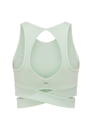 Lorna Jane Get Fit Sports Bra - Dusty Aqua