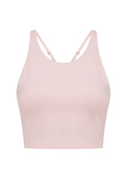 Lorna Jane Rewind Tank Bra Combo - Pale Peony