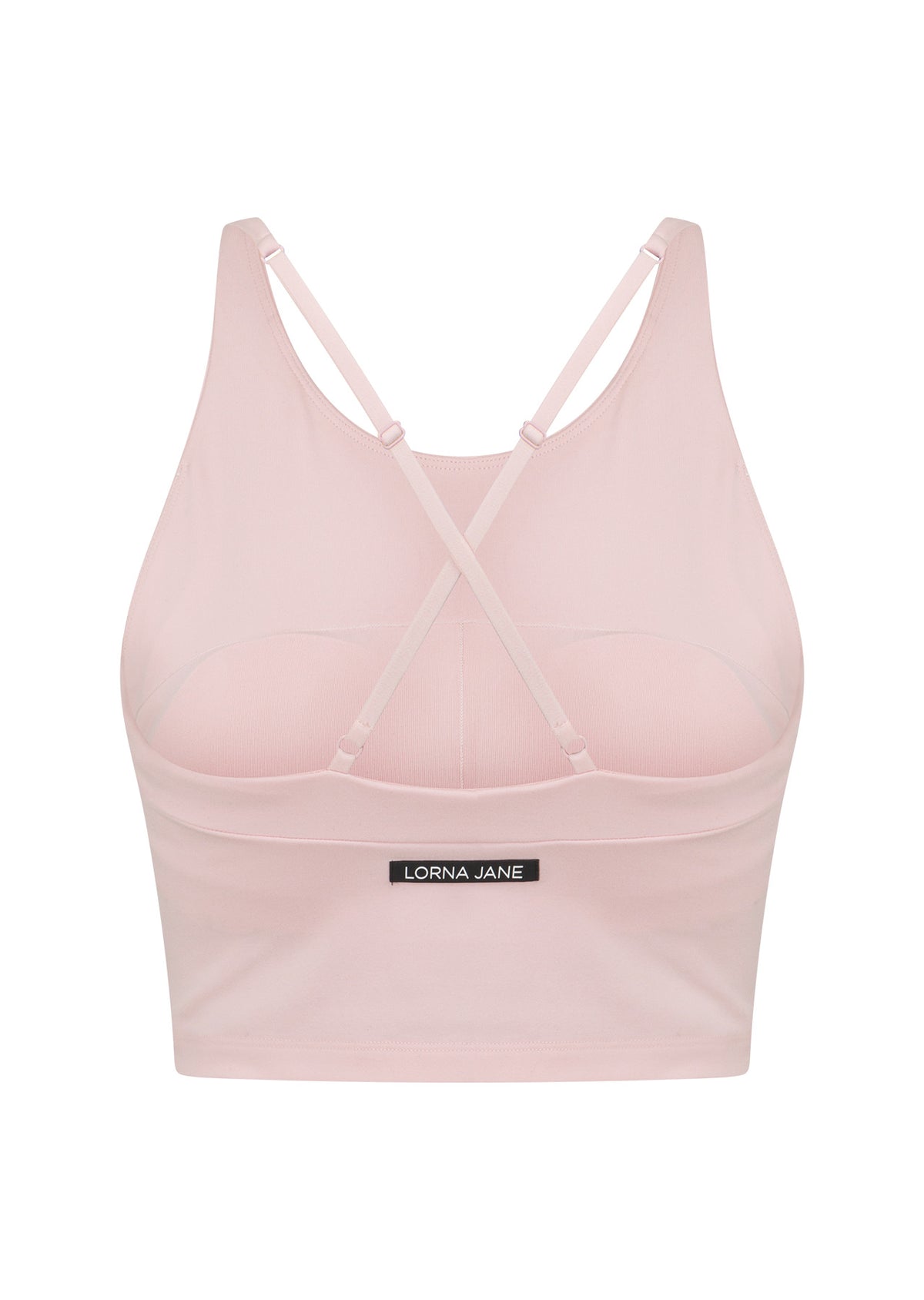Lorna Jane Rewind Tank Bra Combo - Pale Peony