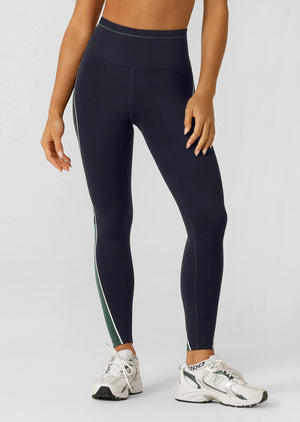 Lorna Jane Momentum Full Length Leggings - Midnight Blue