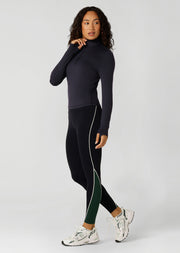Lorna Jane Iconic Active 1/4 Zip Top - Midnight Blue